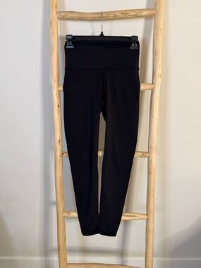 High-Waist Black Leggings - Women's Active Leggings